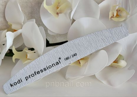 KODI HALF GREY, пилка для нігтів 180/240 KODI HALF GREY, пилка для нігтів 180/240