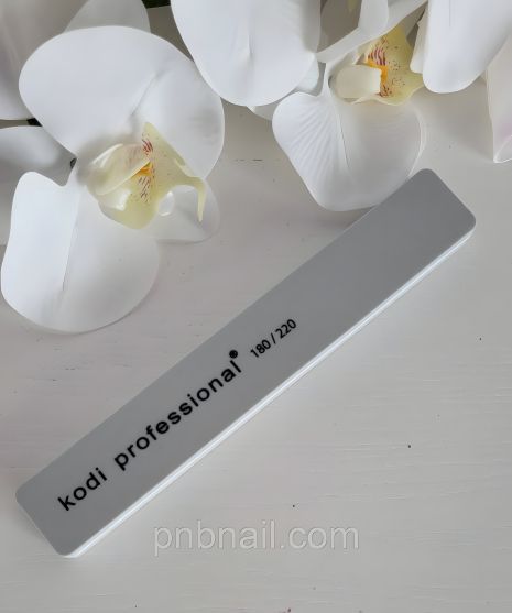 Прямокутний баф KODI 180/220, сірий (розмір 178/28/12) Прямокутний баф KODI 180/220, сірий (розмір 178/28/12)