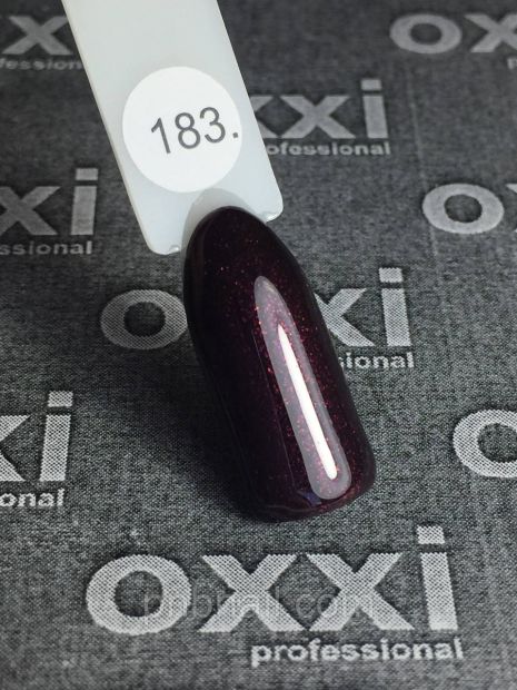 Гель-лак OXXI Professional №183 - баклажановий з шимером