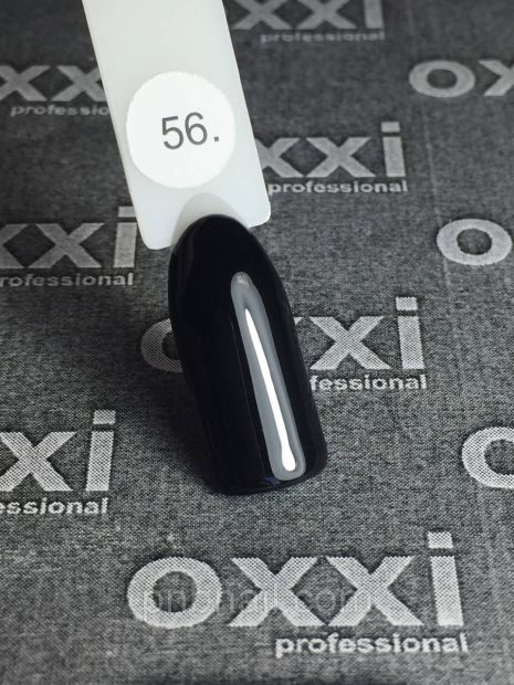 Гель-лак OXXI Professional No056 (чорний), 10 мл