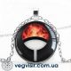 Кулон підвіска Наруто Sharingan Shippuuden Аніме амулет талісман Naruto