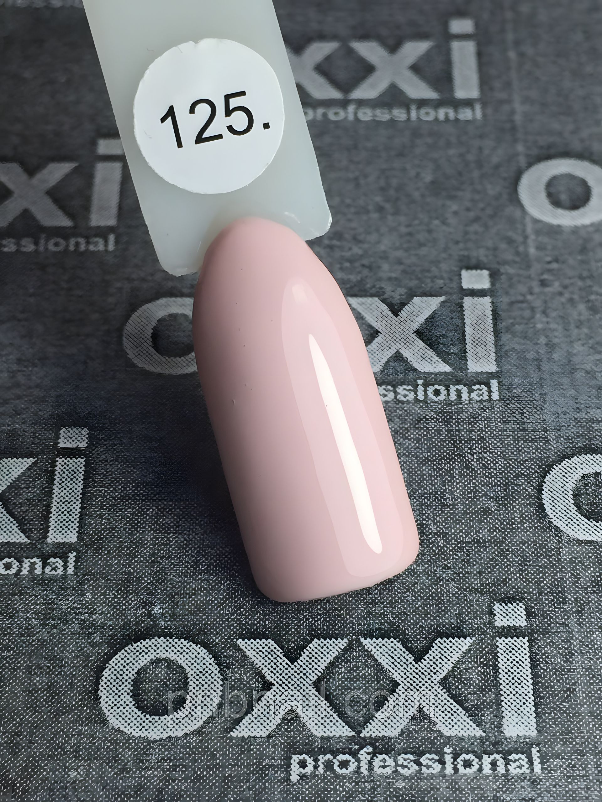 Гель-лак OXXI Professional №125, 10 мл, насичений колір Гель-лак OXXI Professional №125, 10 мл, насичений колір