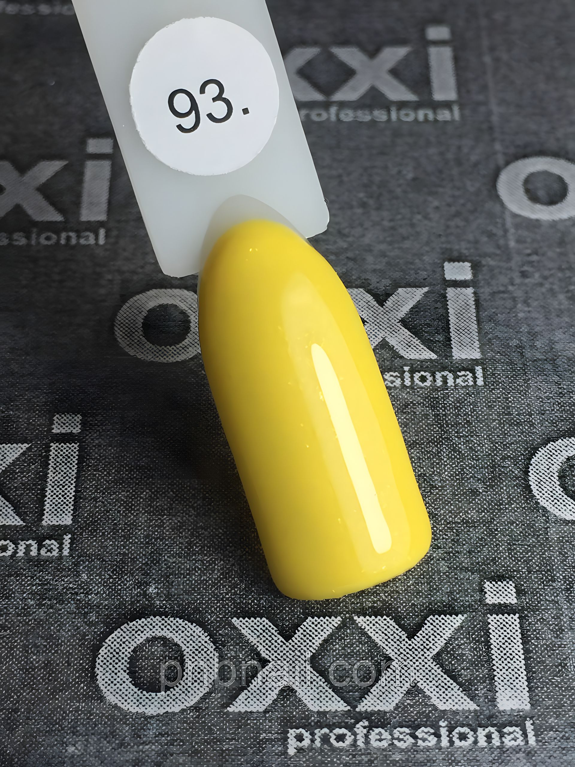OXXI Professional гель-лак № 093, жовтий, 10 мл OXXI Professional гель-лак № 093, жовтий, 10 мл