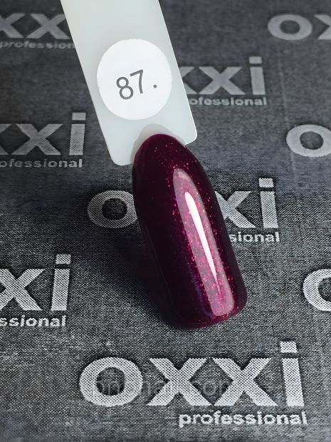 Гель-лак OXXI Professional оттенок №087, объем 8 мл Гель-лак OXXI Professional оттенок №087, объем 8 мл