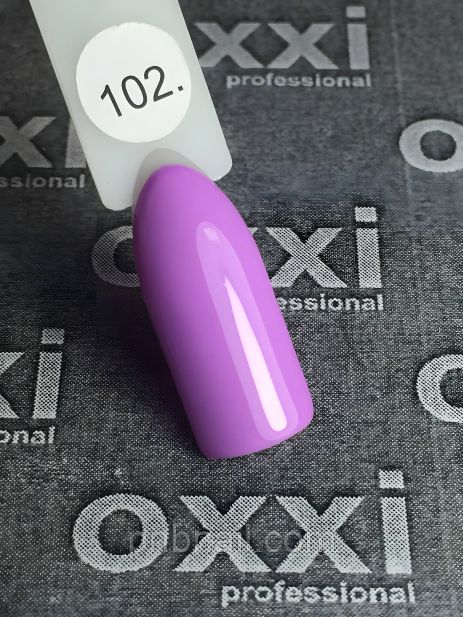 Лавандовый/лиловый гель-лак OXXI Professional №102, 10 мл Лавандовый/лиловый гель-лак OXXI Professional №102, 10 мл