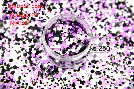 Конфетти для дизайна под номером 250