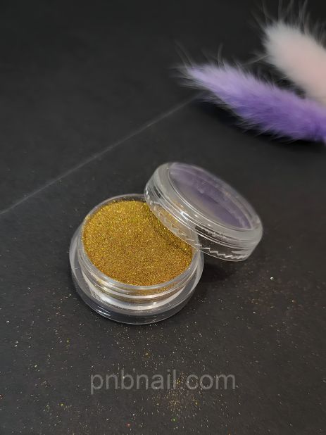 Глиттерная пудра-песок - золото голографика (3 гр.)