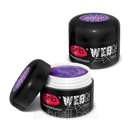 Гель-павутинка PNB, фіолетовий — UV/LED WebGel Violet, 5 ml Гель-павутинка PNB, фіолетовий — UV/LED WebGel Violet, 5 ml