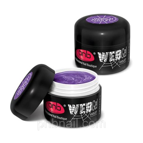 Гель-павутинка PNB, фіолетовий — UV/LED WebGel Violet, 5 ml
