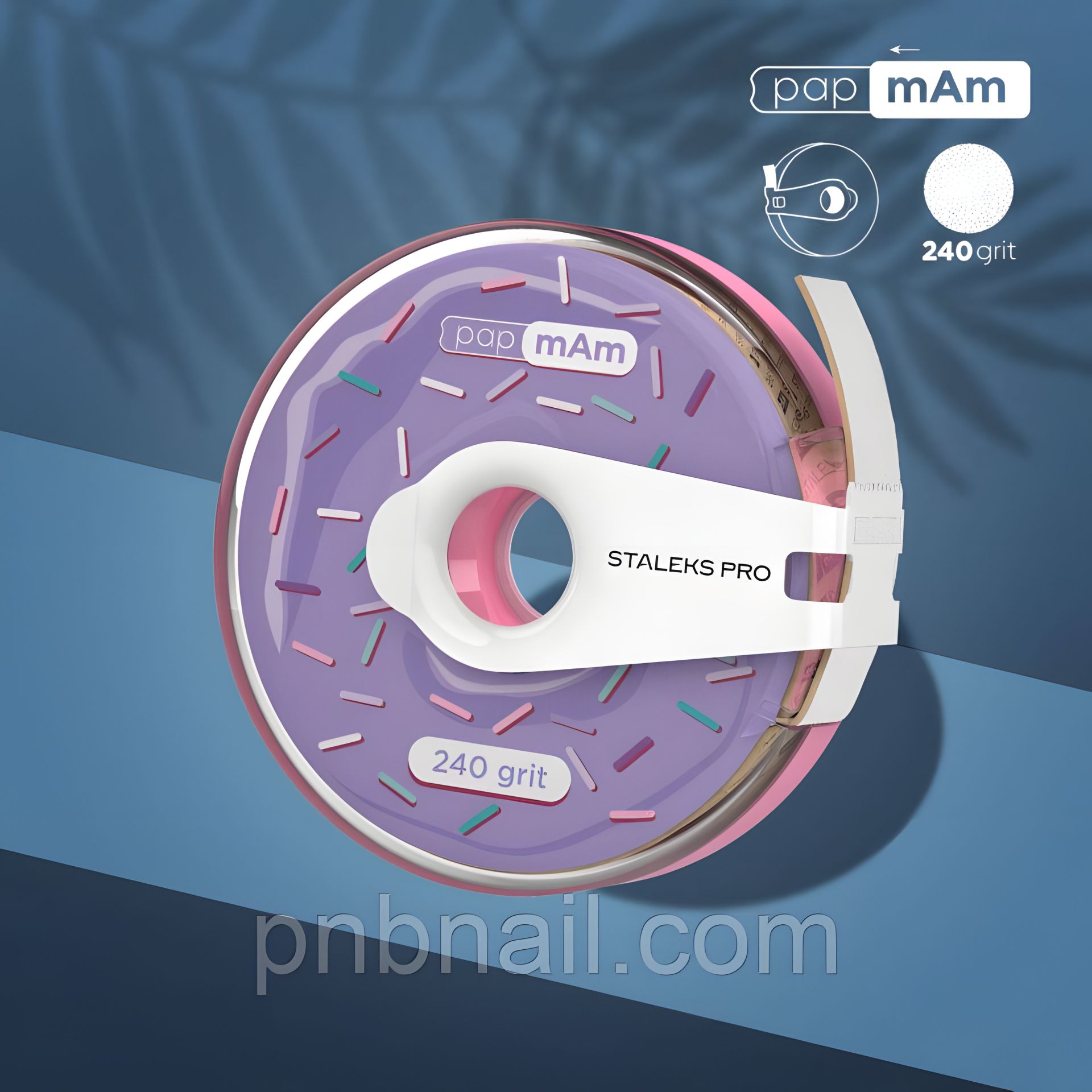 Змінний файл-стрічка біла на пластиковій котушці (PapmAm Expert 240 грит) Змінний файл-стрічка біла на пластиковій котушці (PapmAm Expert 240 грит)