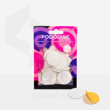 Сменные файлы для диска Pododisc Staleks Pro L/абразивы 80,100,180,240 (50 шт ) 180 Сменные файлы для диска Pododisc Staleks Pro L/абразивы 80,100,180,240 (50 шт ) 180