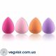 Спонж губка для макіяжу Sili Sponge powder Puff б'юті блендер для пудри косметичний інструмент