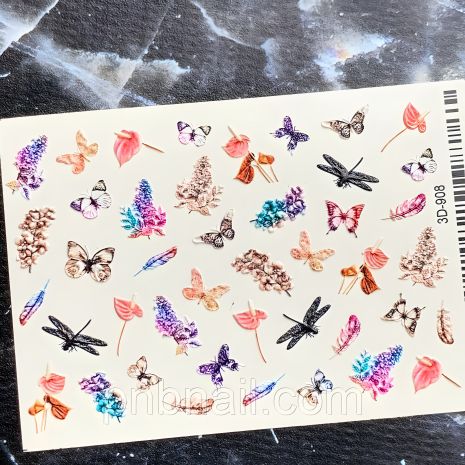 3D-908 велюр-візерунок