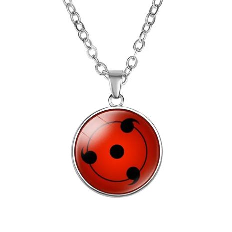 Кулон подвеска Наруто Sharingan Shippuuden в виде глаз Аниме амулет талисман Naruto