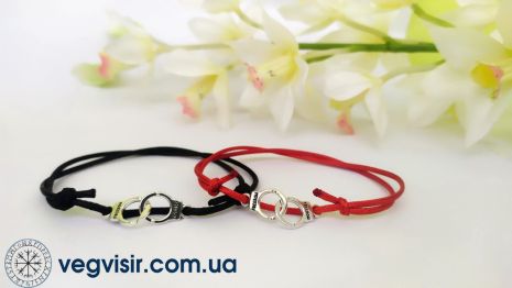 Парные браслеты с наручниками Freedom для влюбленных наручники