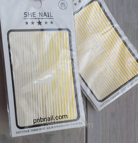 Гнучка металізована 3D-стрічка (золото/срібло/біле/чорне/бронза) золота