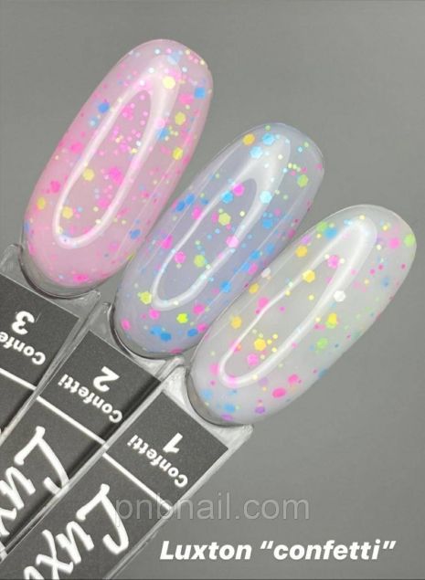 Гель-лак LUXTON Confetti , 10мл 03