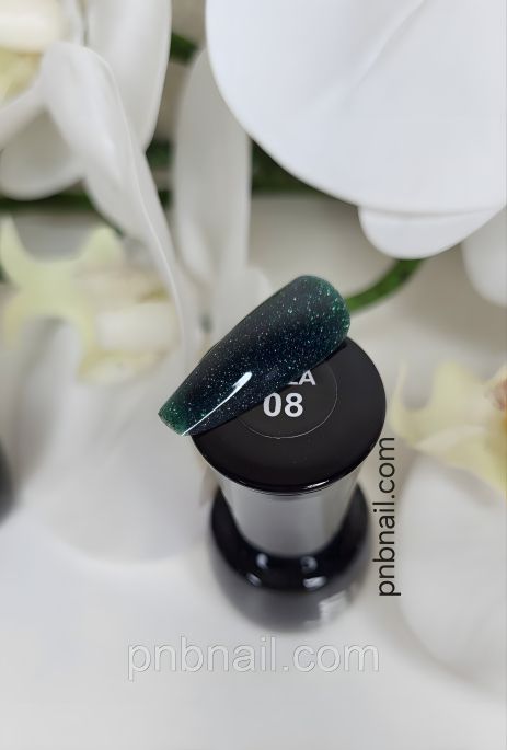 Гель-лак светоотражающий Luxton "IBIZA" (16 цветов), 10 мл, зеленый