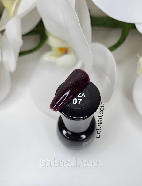 Світловідбивний гель-лак Luxton "IBIZA" (16 кольорів у палітрі), 10 мл Бордовий