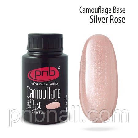 Камуфлирующая каучуковая база PNB, серебристо-розовая / Silver Rose , 8/17/30 мл 30 Камуфлирующая каучуковая база PNB, серебристо-розовая / Silver Rose , 8/17/30 мл 30