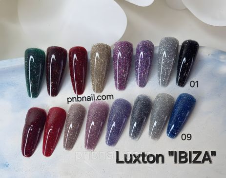 Гель-лак Luxton "IBIZA" светоотражающий (16 цветов) 10 мл Гель-лак Luxton "IBIZA" светоотражающий (16 цветов) 10 мл
