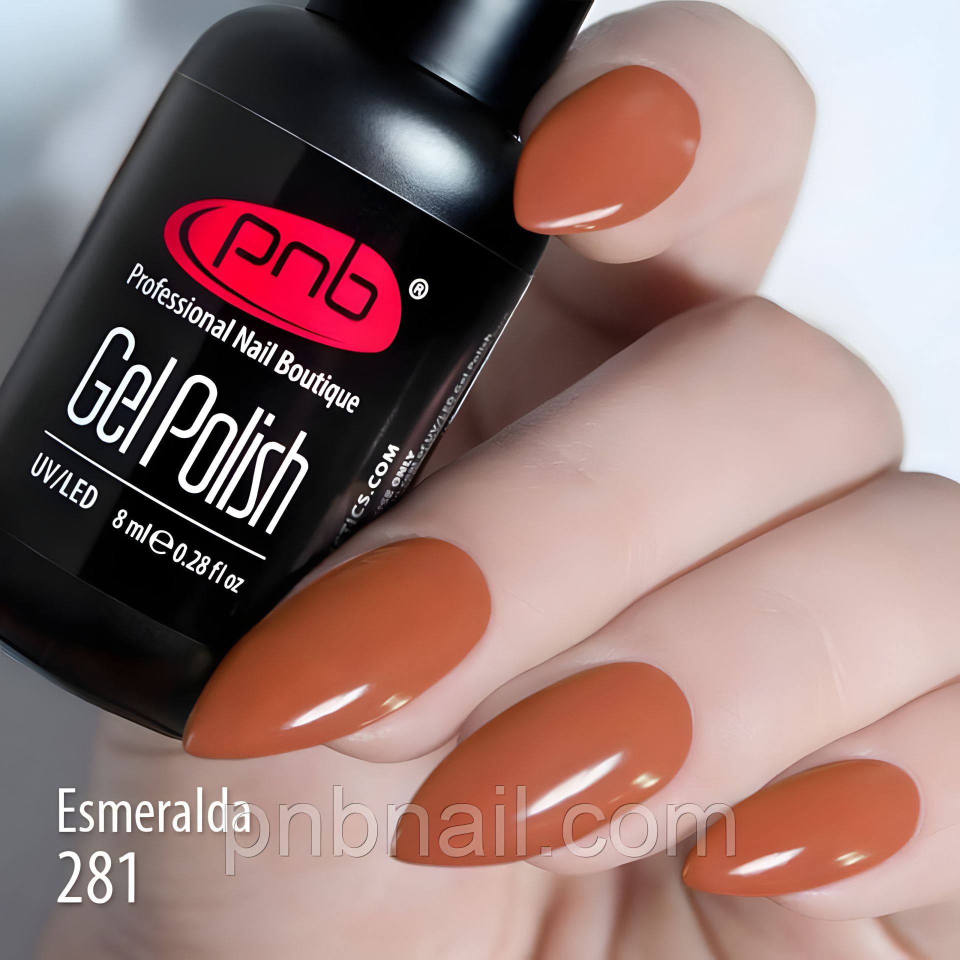 Гель-лак для ногтей PNB № 281, объем 8 мл Гель-лак для ногтей PNB № 281, объем 8 мл