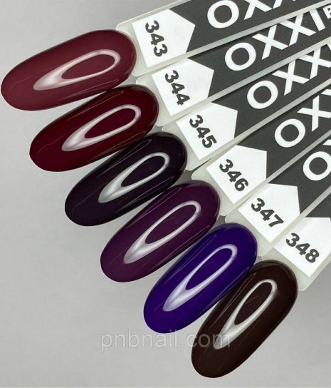 Гель-лак OXXI Professional No343-348, 10 мл