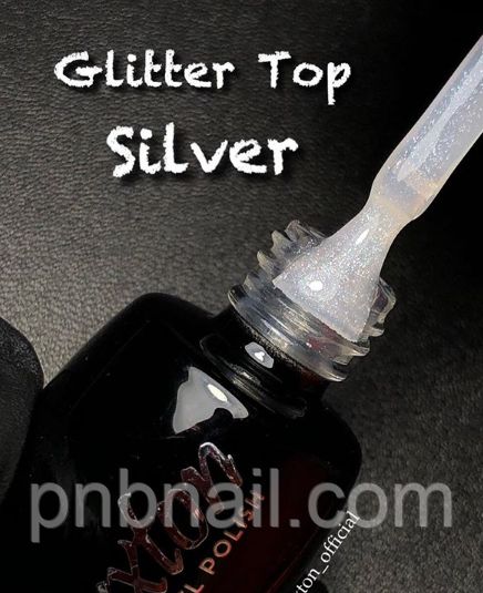 LUXTON Glitter TOP silver , 10 мл