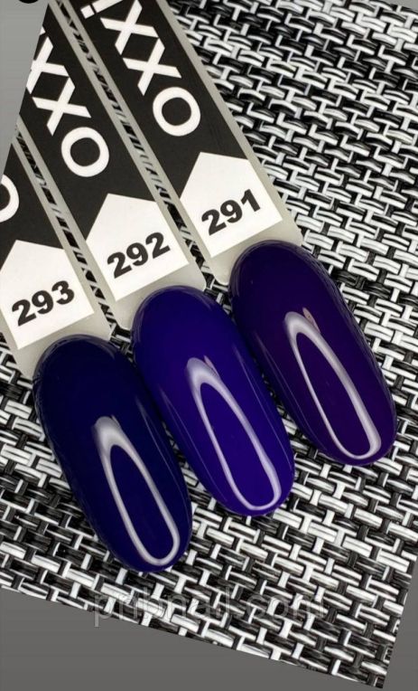 Гель-лак OXXI Professional No291 — фіолетовий, 10 мл