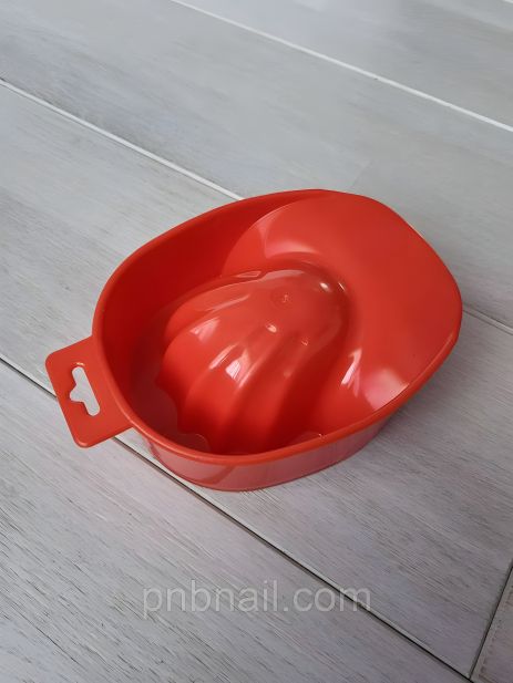 Красная ванночка для маникюра