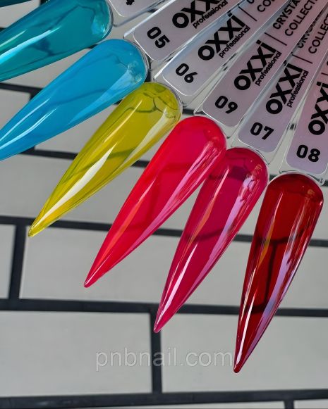Вітражний гель-лак OXXI Crystal Glass / 10 мл 09 колір рожевий Вітражний гель-лак OXXI Crystal Glass / 10 мл 09 колір рожевий