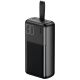 Повербанк XO PR199 Light Display 30000 mAh Чорний Повербанк XO PR199 Light Display 30000 mAh Чорний