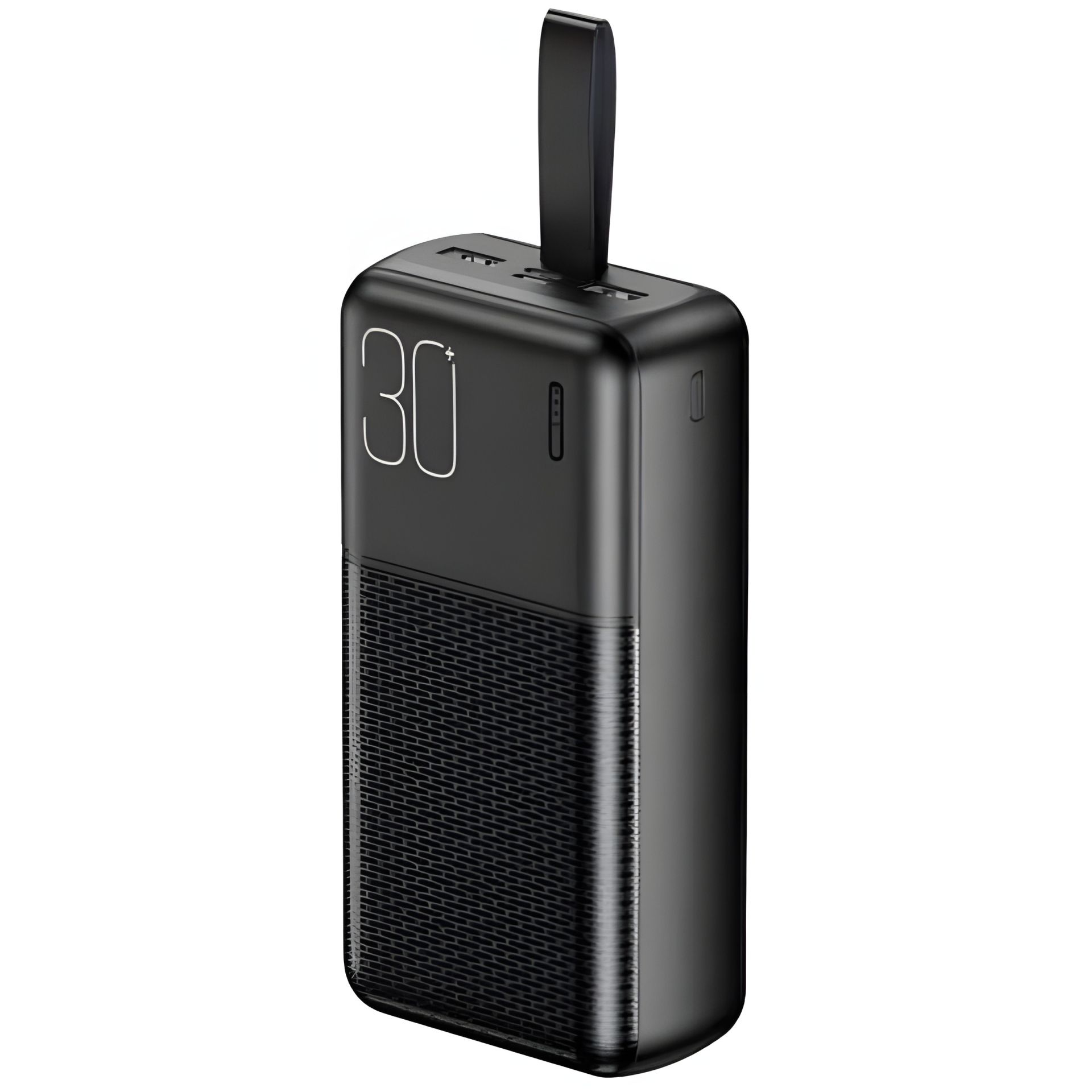 Повербанк XO PR199 Light Display 30000 mAh Чорний Повербанк XO PR199 Light Display 30000 mAh Чорний