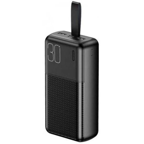 Повербанк XO PR199 Light Display 30000 mAh Черный