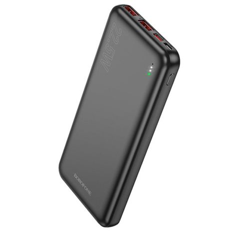 Повербанк Borofone BJ38 Power 22.5W+PD20W 10000 mAh Черный