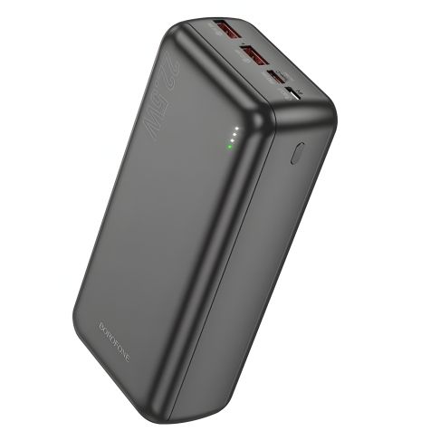 Power Bank Borofone BJ38B PD20W 22,5W 30000 mah Black Power Bank Borofone BJ38B PD20W 22,5W 30000 mah Black