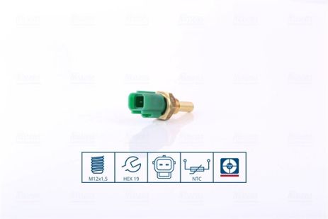 Датчик температури MINI MINI, LEXUS RX, MAZDA PREMACY, NISSENS (207056)