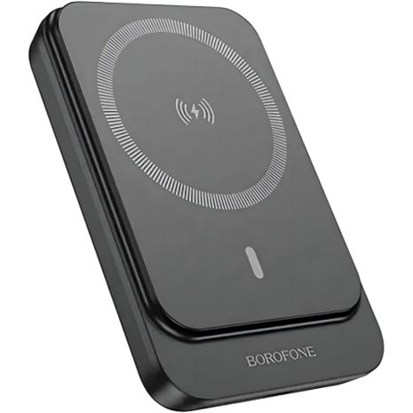 Повербанк Borofone BJ63 Nimble PD20W magnetic 5000mAh Чорний Повербанк Borofone BJ63 Nimble PD20W magnetic 5000mAh Чорний