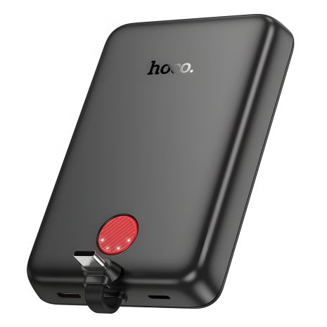 Повербанк Hoco J133A Triumph PD20W magnetic with cable(Type-C) 10000mAh Чорний Повербанк Hoco J133A Triumph PD20W magnetic with cable(Type-C) 10000mAh Чорний