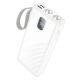 Повербанк Hoco J129A 20000mAh з ліхтариком та LED дисплеєм white Повербанк Hoco J129A 20000mAh з ліхтариком та LED дисплеєм white
