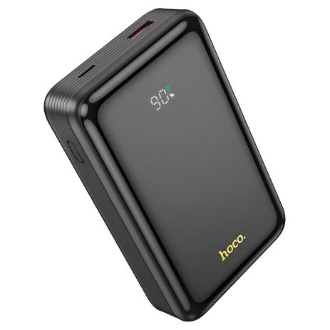 Повербанк black HOCO Q21A 20000 mAh, 1USB, Type-C, 3A, 22.5W, QC, PD