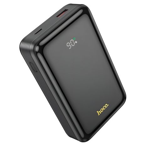 Повербанк HOCO Q21A 20000 mAh, 1USB, Type-C, 3A, 22.5W, QC, PD, black Повербанк HOCO Q21A 20000 mAh, 1USB, Type-C, 3A, 22.5W, QC, PD, black