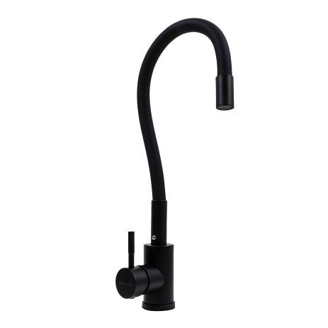 Кухонный смеситель гибкий VALESO NES-ZZ45, черный