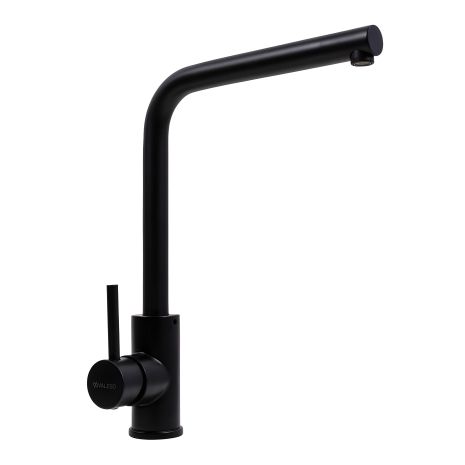 Змішувач кухонний VALESO P681 чорний Змішувач кухонний VALESO P681 чорний
