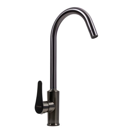 Чорний кухонний змішувач VALESO TH36 PVD