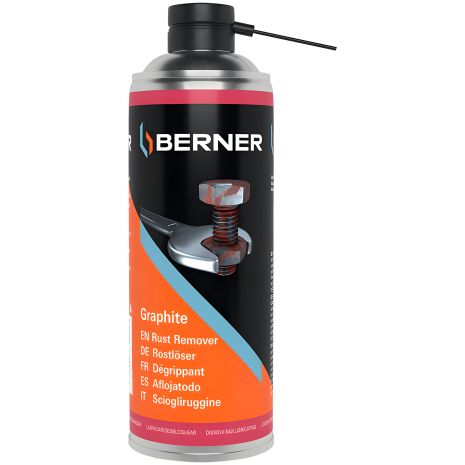 Проникающая смазка "Жидкий Ключ" с графитом Berner 400 мл