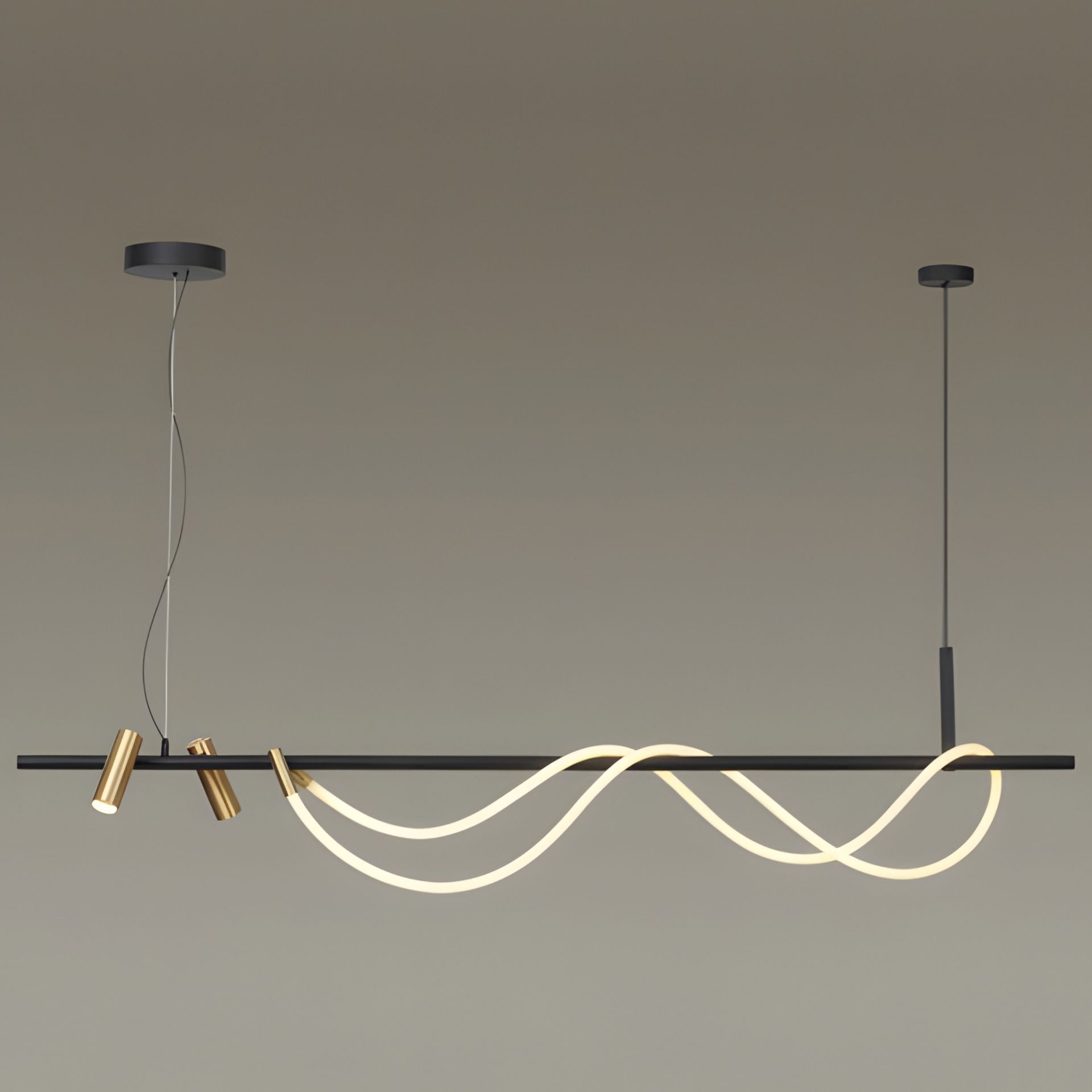 Світлодіодна люстра підвісна 30W VALESO THD63815A-3 Світлодіодна люстра підвісна 30W VALESO THD63815A-3