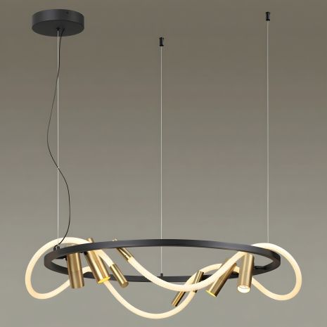 Люстра подвесная светодиодная VALESO THD63815-5 36W