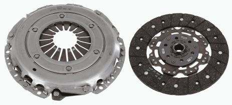 Комплект сцепления CHEVROLET TRAX, OPEL MOKKA, OPEL ASTRA, SACHS (3000970145)