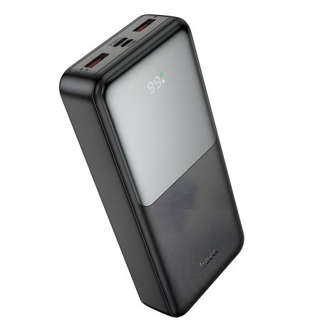 Повербанк HOCO J136 Sirui fully compatible 20000mAh 2USB, 1Type-C, 22.5W, 3A, PD, QC, black Повербанк HOCO J136 Sirui fully compatible 20000mAh 2USB, 1Type-C, 22.5W, 3A, PD, QC, black